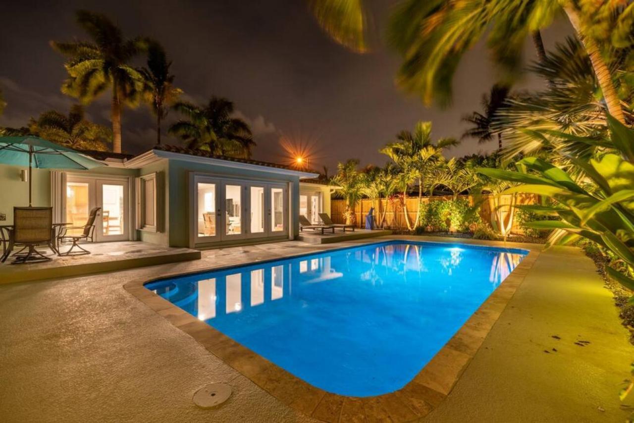 Luxurious Fort Lauderdale Pool Home Eksteriør billede